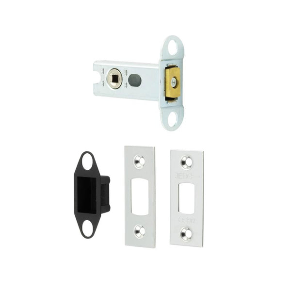 Jedo Heavy Duty Tubular Deadbolts 64mm Polished Stainless Steel