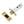 Jedo Heavy Duty Tubular Deadbolts 76mm Brass Finish