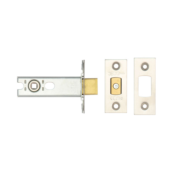 Jedo Heavy Duty Tubular Deadbolts 76mm Satin Stainless Steel