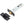 Jedo Heavy Duty Tubular Latches - 45 Degree Short Travel 102mm Black