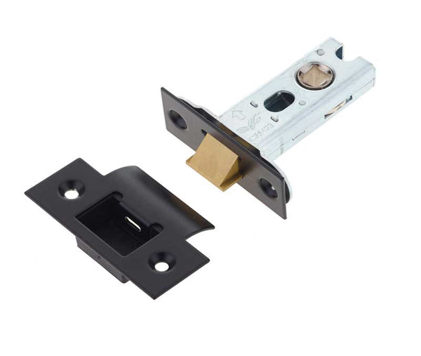 Jedo Heavy Duty Tubular Latches - 45 Degree Short Travel 64mm Black