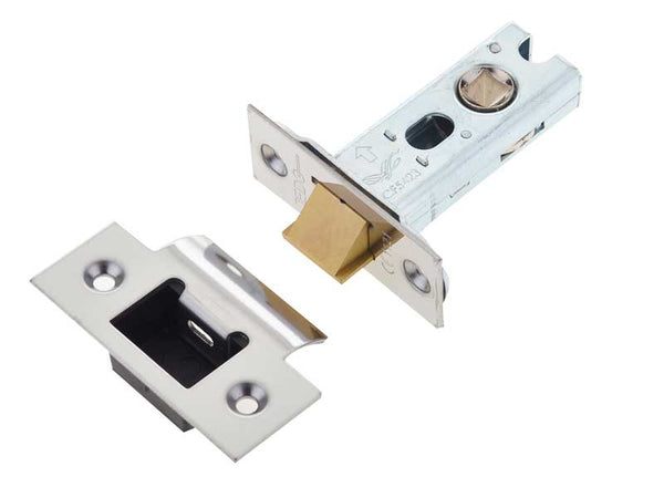Jedo Heavy Duty Tubular Latches - 45 Degree Short Travel 64mm Polished Stainless Steel