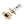 Jedo Heavy Duty Tubular Latches - 45 Degree Short Travel 76mm Brass Finish