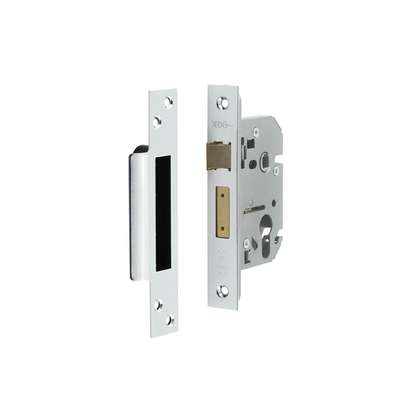 Jedo Euro Profile Sashlocks 65mm Polished Chrome
