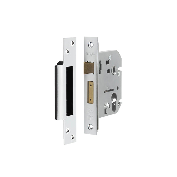 Jedo Euro Profile Sashlocks 76mm Polished Chrome