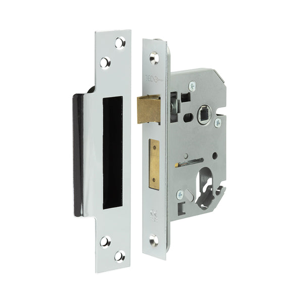 Jedo Oval Profile Sashlocks 65mm Polished Chrome
