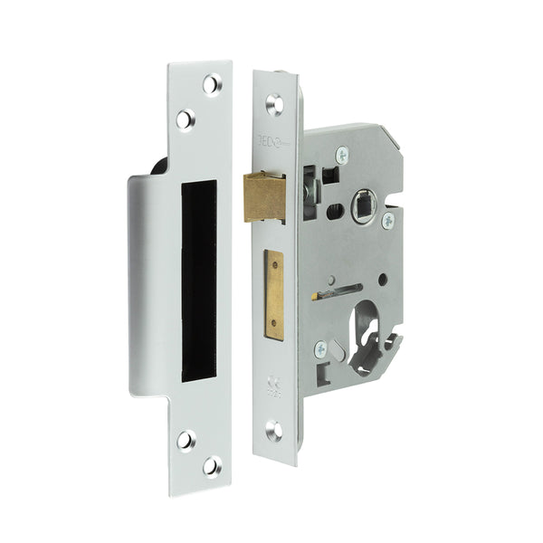 Jedo Oval Profile Sashlocks 65mm Satin Chrome