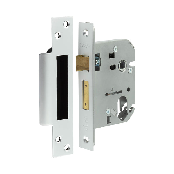 Jedo Oval Profile Sashlocks 76mm Satin Chrome