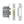 Jedo 3 Lever Sashlocks 65mm Satin Chrome