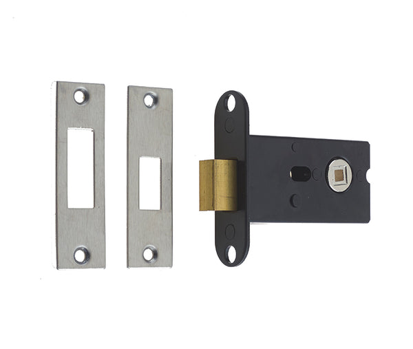 Jedo Box Deadbolts 76mm with 5mm Spindle Satin Stainless Steel