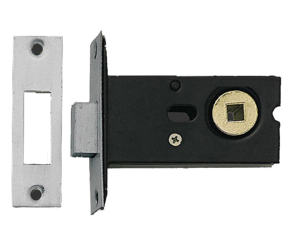 Jedo Box Deadbolts 76mm with 8mm Spindle Satin Stainless Steel