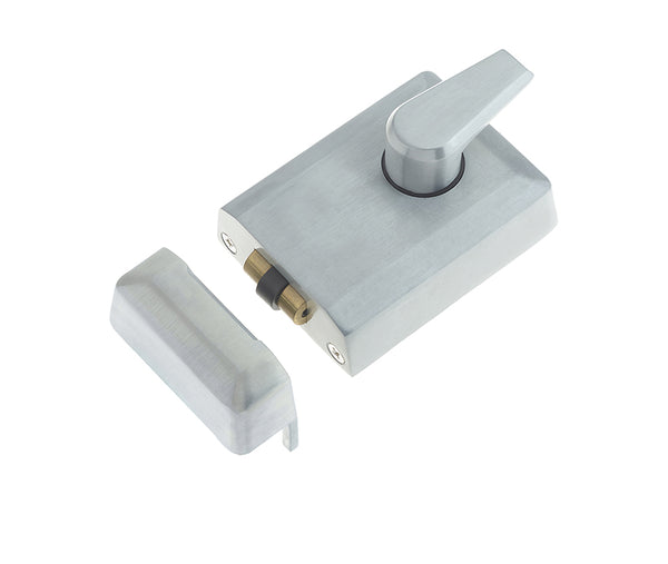 Jedo Roller Bolt Night Latches 90mm Satin Chrome