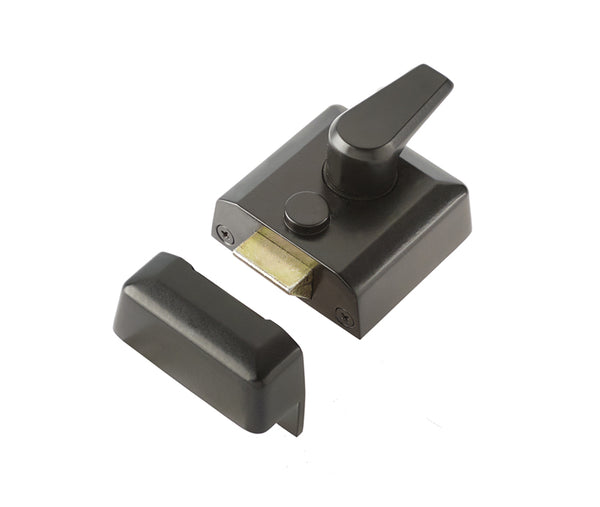 Narrow Stile Night Latches 66mm Black