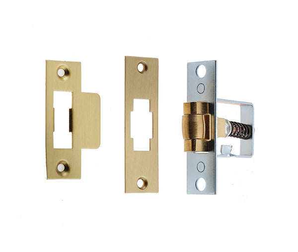 Jedo Rollerbolt Catch 41mm Satin Brass