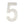 150mm Numerals SSS Finish 150mm Satin Stainless Steel No. 5