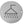 Stainless Steel Shower Symbol 75mm Satin Anodised Aluminium