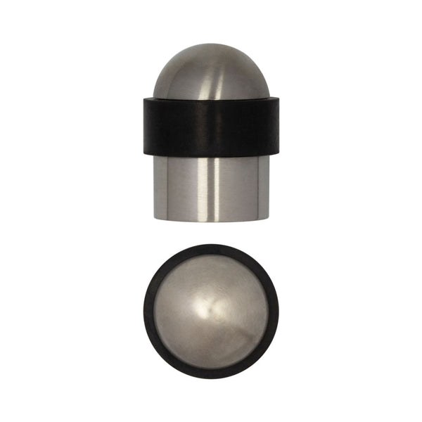 Stainless Steel Floor Mounted Door Stops 30x45mm Satin Stainless Steel