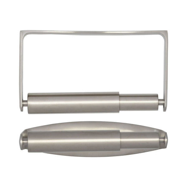 Stainless Steel Toilet Roll Holder 136x78mm Satin Stainless Steel