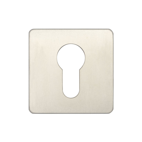 Square Euro Profile Escutcheon Grade 304