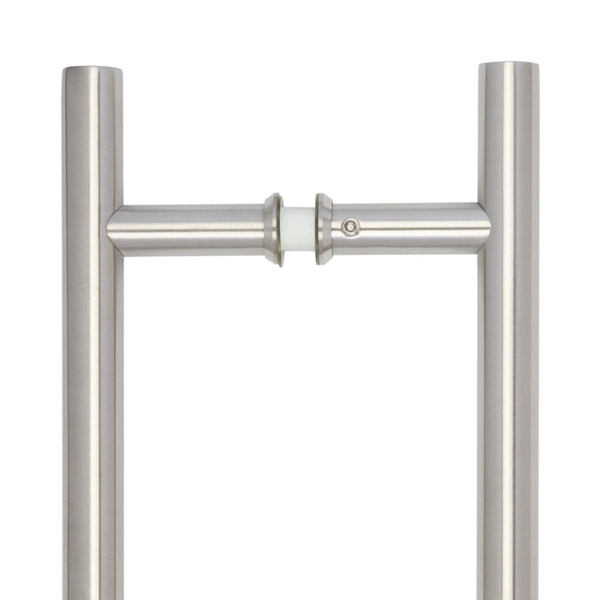 Stainless Steel 25mm Guardsman Pull Handles B2B Fixing 1000x25x900mm Satin Stainless Steel