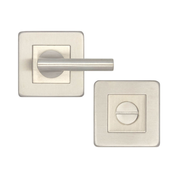 JSS356 Satin Stainless Steel Square Easy Turn & Release