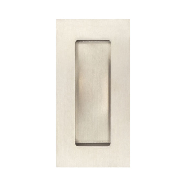 Stainless Steel Flush Pulls 100x50mm Satin Stainless Steel