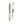 Lever Action Flushbolts Radiused Forend 609x20mm Satin Stainless Steel