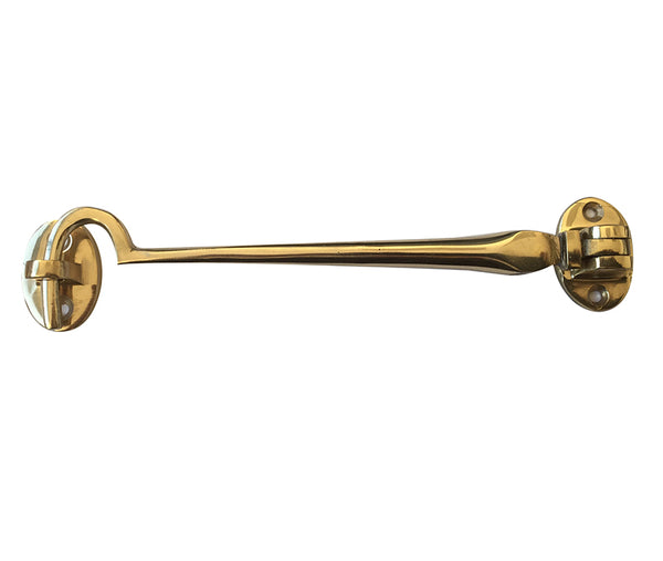 Jedo Brass Cabin Hooks 102mm Polished Brass
