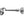 Jedo Brass Cabin Hooks 205mm Polished Chrome