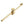 Jedo Sliding Screw Down Casement Stays 305mm Polished Brass