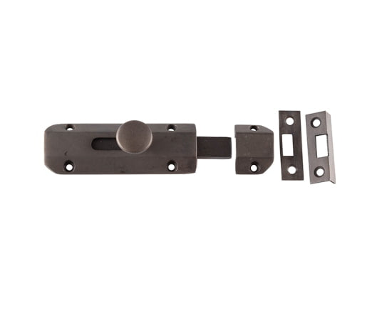 Jedo Architectural Slide Door Bolts 100x35mm Dark Bronze