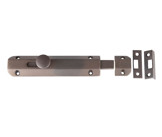 Jedo Architectural Slide Door Bolts 150x35mm Dark Bronze
