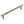 Venice Linear Knurled 300x19mm Antique Brass Pull Handle Face Fix