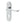 Henley Suite Door Handle on Lockplate Polished Chrome