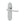Henley Suite Door Handle on Latchplate Satin Chrome