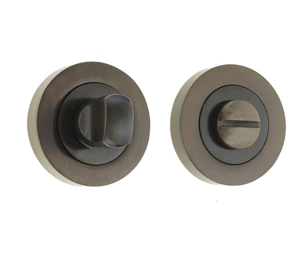 Jedo Designer Turns & Releases 50mm Round Rose no Indicator 50x10mm Dark Bronze