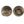 Jedo Oval Ringed Turn & Release 40mm Antique Brass