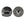 Jedo Oval Ringed Turn & Release 40mm Polished Black Nickel
