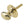 Jedo Turns for Mortice Rackbolts 50mm Polished Brass