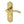 Paris Suite Door Handles on Lockplate PVD Brass