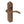 Paris Suite Door Handles on Latchplate Antique Bronze