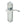 Paris Suite Door Handles on Latchplate Satin Chrome