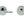 Jedo Designer Easy Turns & Releases 50mm Round Rose no Indicator Polished Chrome