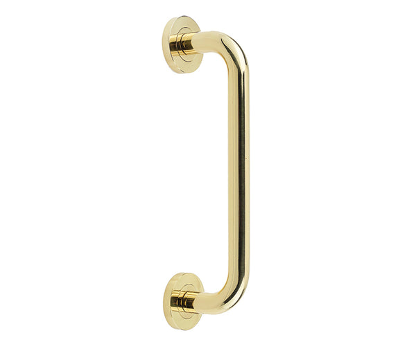Jedo Thame Pull Handles 225x19mm Polished Brass