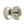 Jedo Mushroom Mortice Door Knobs 60mm Diameter Satin Nickel