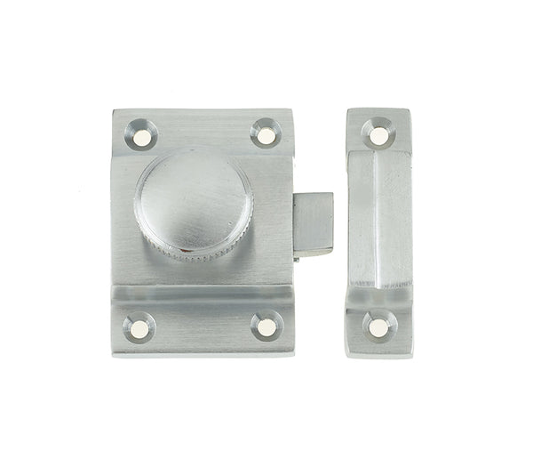 Jedo Cabinet Catch 56x36mm Satin Chrome