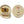 Jedo Designer Turns & Releases 50mm Round Rose with Indicator 50x10mm Brass Finish