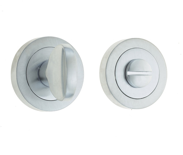 Jedo Designer Turns & Releases 50mm Round Rose no Indicator 50x10mm Satin Chrome