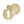 Jedo Round Covered Escutcheon 32mm Polished Brass