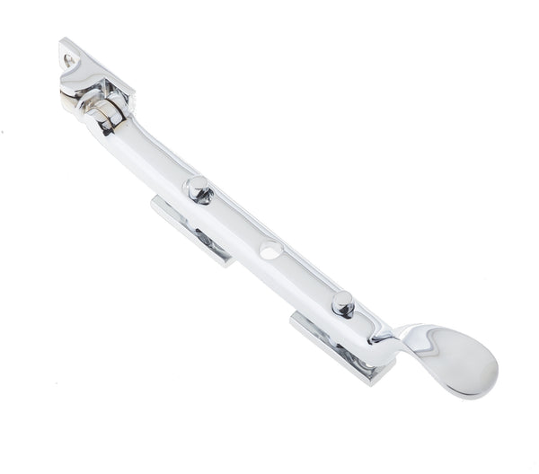 Victorian Casement Stays 200mm Polished Chrome
